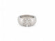 Bague 53 bague CHAUMET liens croises 080044 t53 en or blanc 18k 11gr diamants 58 Facettes 267028