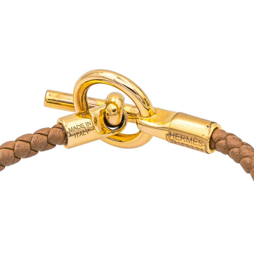 Bracelet Hermès Bracelet Glénan Plaqué or 58 Facettes 4268912RV