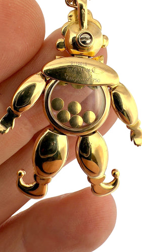 Collier Collier pendentif CHOPARD happy clown en or et pierres précieuses 58 Facettes
