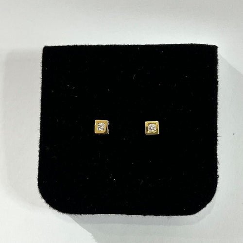 Boucles d'oreilles Boucles d’oreilles or jaune diamant 58 Facettes