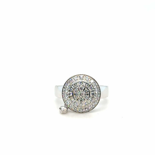 Bague MontBlanc - Bague « La Dame Blanche » Or blanc et diamants 58 Facettes 1.0001961/1