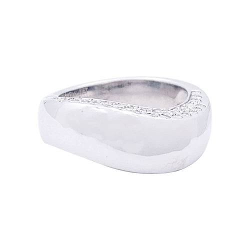 Bague 50 Bague Chaumet, "Valse", or blanc, diamants. 58 Facettes 33285