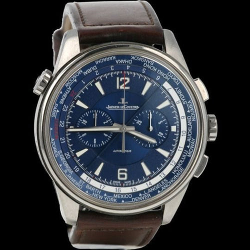 Montre Jaeger Lecoultre Montre Polaris Chronograph Worldtime 58 Facettes MT43586