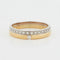 Bague 56 Bague Deux Ors avec Diamants 58 Facettes RÉF 3030/18