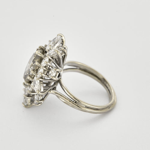 Bague 50 Bague en or blanc et diamants 58 Facettes LJ30