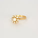 Bague 58 Bague Marguerite or jaune et diamants 58 Facettes 240225