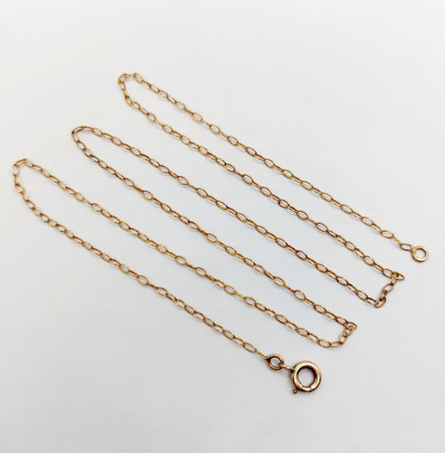 Collier Chaine vintage or jaune 58 Facettes A02611