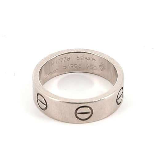 Bague 52 CARTIER - Bague Love Or gris 58 Facettes 62215