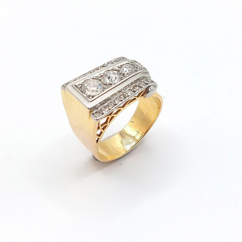 Bague 58 Bague Tank « Auguste » 58 Facettes 193