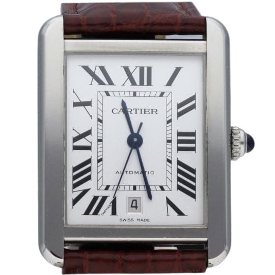 Montre Cartier Montre Tank Solo Xl 58 Facettes MT40907