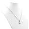 Collier Collier Bulgari avec croix en or blanc et diamants 58 Facettes 16211