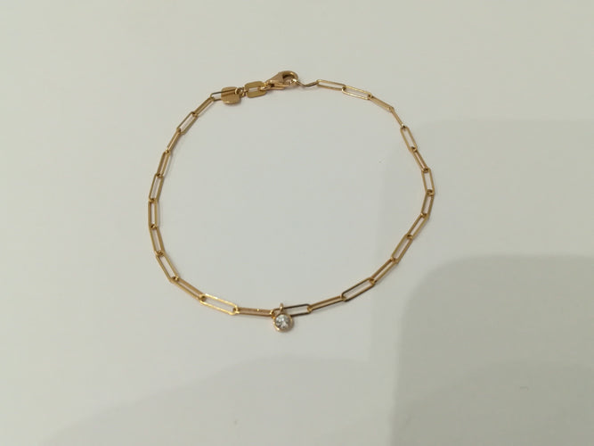 Bracelet Bracelet Diamant Or Rose 58 Facettes