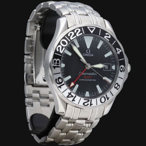 Montre Omega Montre Seamaster Diver 300M Gmt 50Th Anniversary 58 Facettes MT40531