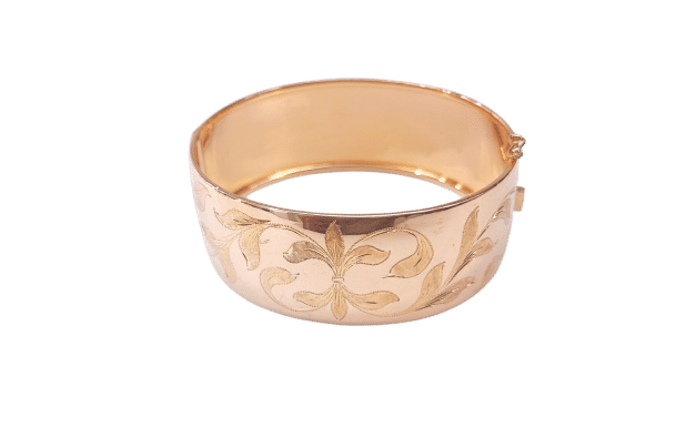 Bracelet Bracelet jonc manchette or jaune 58 Facettes BRAC.jc.mch.1916