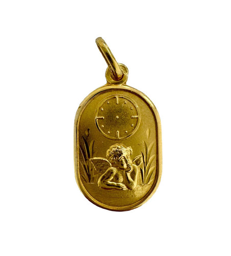 Pendentif Médaille religieuse or jaune 58 Facettes