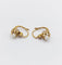 Boucles d'oreilles Boucles d’oreilles dormeuses antiques en or 18k et perles 58 Facettes A06496