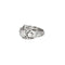 Bague 46 Bague dame or blanc et diamants 58 Facettes 250016