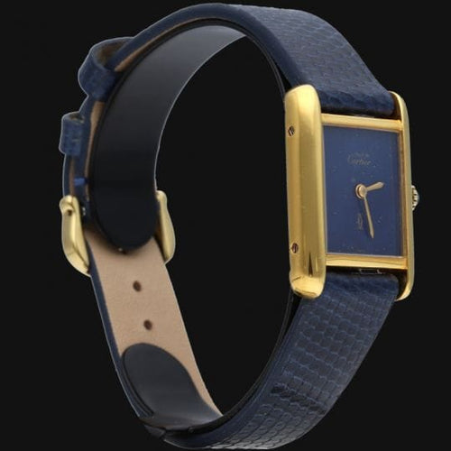 Montre Cartier Montre Tank Vermeil 58 Facettes MT42363