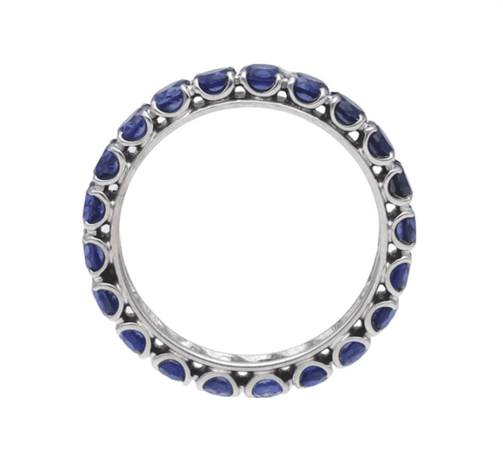 Bague ALLIANCE SAPHIR 58 Facettes 3078