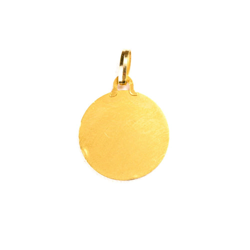 Pendentif Médaille de fidélité Art Nouveau en or jaune 58 Facettes LMB-333