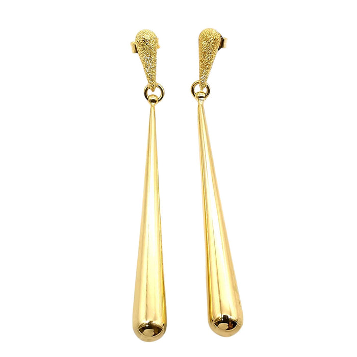 Boucles d'oreilles Boucles d'oreilles pendants en or jaune 58 Facettes