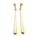 Boucles d'oreilles Boucles d'oreilles pendants en or jaune 58 Facettes