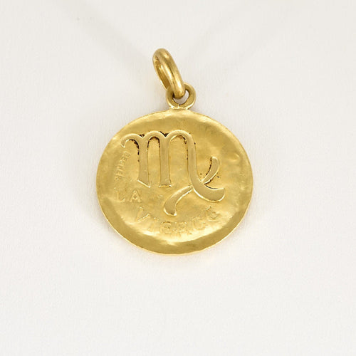 Pendentif BECKER Médaille en Or jaune 18k 58 Facettes CHA1366
