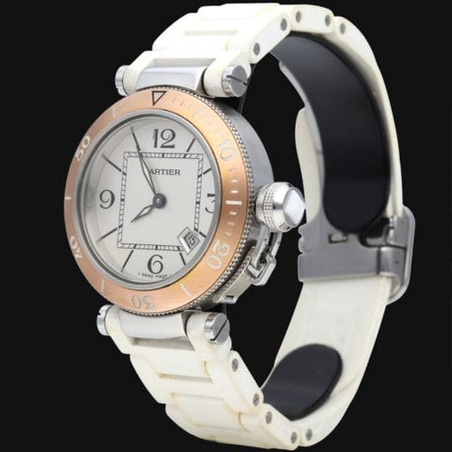 Montre Cartier Montre Pasha Seatimer 33Mm 58 Facettes MT42760