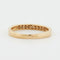 Bague 51 DEMI ALLIANCE EN OR 18 CARATS 58 Facettes RÉF 1005/18