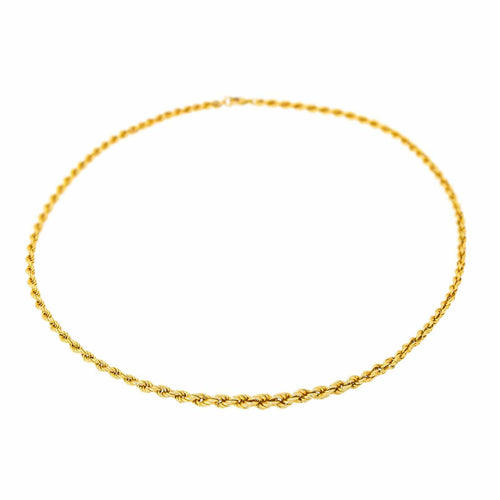 Collier Collier Maille torsadée Or jaune 58 Facettes 4723520CN