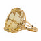 Bague 53 Bague Or jaune Citrine 58 Facettes 3105051CN
