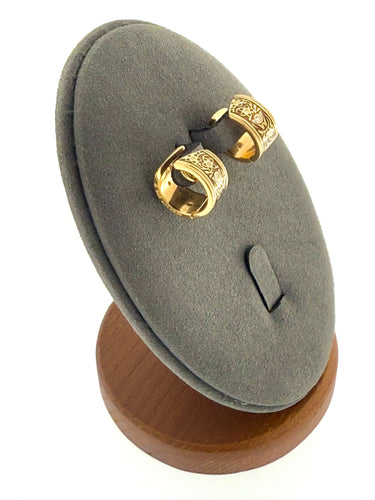 Wellendorff - cercles Chokotwist or jaune, émail bicolore et diamants 58 Facettes