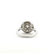 Bague 58 Bague ancienne en platine et diamants 58 Facettes