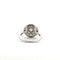 Bague 58 Bague ancienne en platine et diamants 58 Facettes