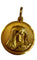 Pendentif Médaille religieuse or jaune 58 Facettes