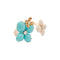 Bague 51 Bague Chaumet, « Hortensia Eden », or rose, diamants et turquoises. 58 Facettes 35031