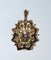 Pendentif Pendentif Broche Napoléon III trois ors diamants grenat 58 Facettes 571