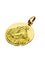 Pendentif Médaille Saint Antoine or rose et or jaune 58 Facettes