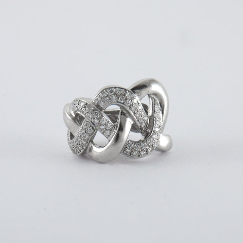 Boucles d'oreilles Boucles d oreille Clip Diamants 58 Facettes