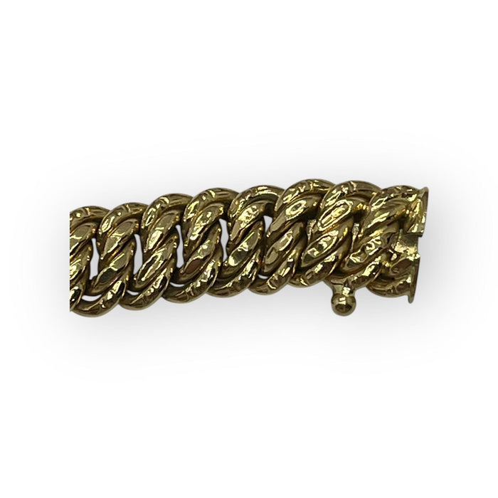 Bracelet Bracelet or maille américaine 58 Facettes 149052924