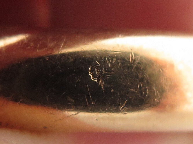 Bague 55 bague POMELLATO victoria engraved t55 en or jaune 18k agate & diamant 58 Facettes 268834