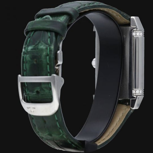 Montre Jaeger Lecoultre Montre Reverso Classic Medium Duetto 58 Facettes MT44186