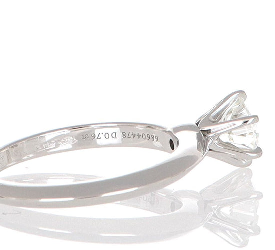 Bague 51 Bague en platine et diamants Tiffany & Co. 58 Facettes