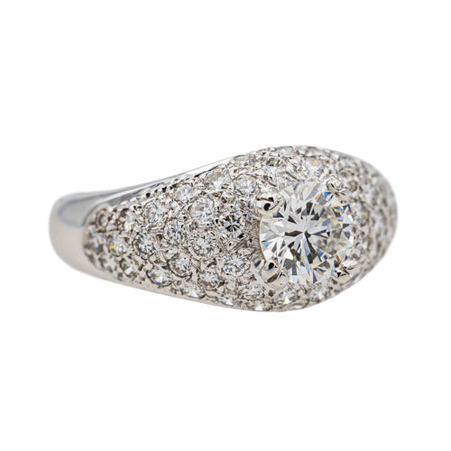 Bague 51 Bague Bandeau Or blanc Diamant 58 Facettes 3456109CN