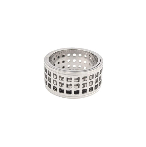 Bague 59 Bague Gucci Large Scroll or blanc et diamants 58 Facettes 31501