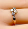 Bague or perles diamants vers 1900