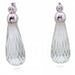 Boucles d'oreilles Boucles d'oreilles PRASIOLITE Or Blanc et Diamants 58 Facettes D360907FV