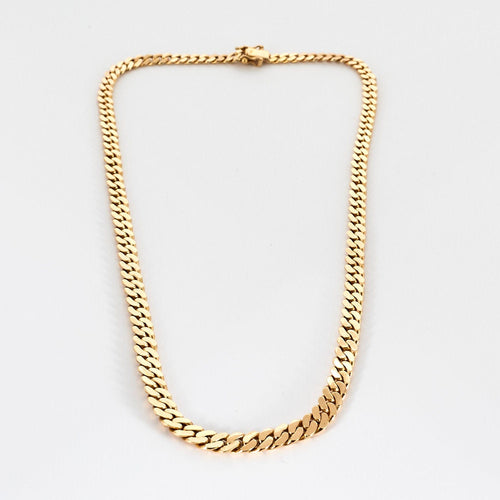 Collier Chaine maille gourmette or jaune 58 Facettes CLA0351
