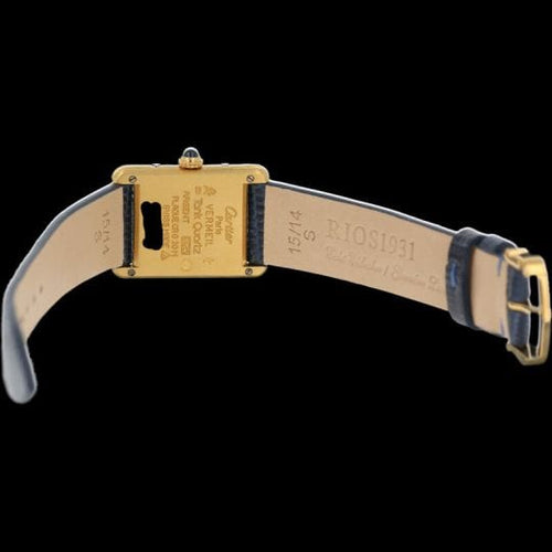 Montre Cartier Montre Tank Vermeil 58 Facettes MT42211
