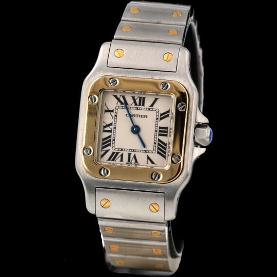 Cartier Montre Santos De Cartier Galbee Pm